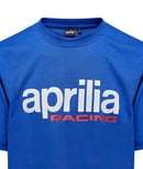 "Aprilia Racing Colourful" Mens T-Shirt - Blue