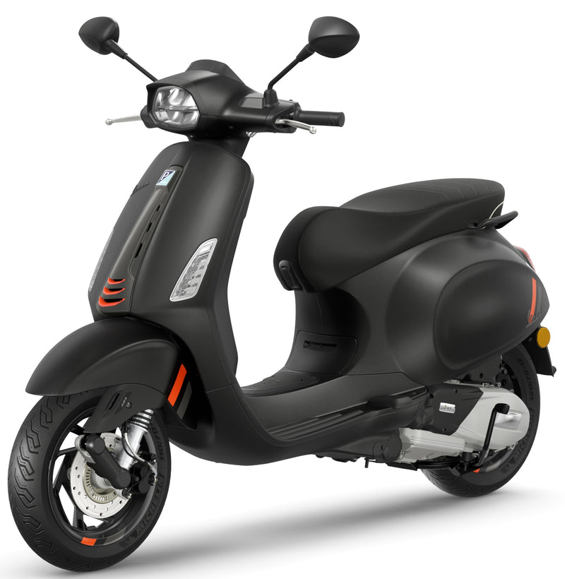 Vespa Sprint S 125 Euro 5+  Nero Convinto Matt Save £996 From RRP.