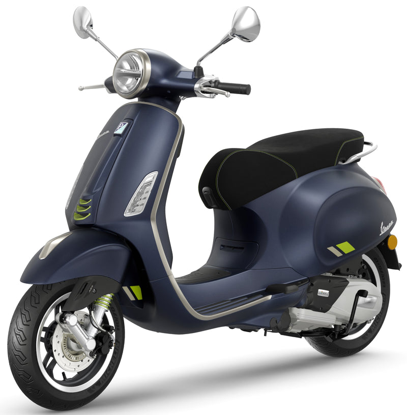 Vespa Primavera 125 Tech E5+ Blu Energico Matt Save £800 on RRP