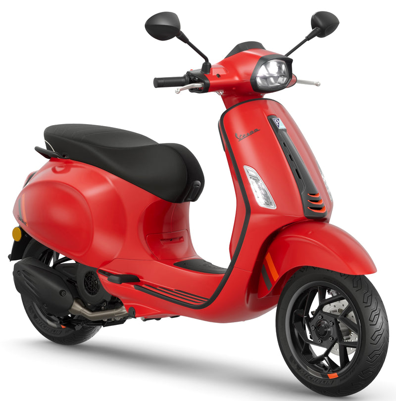 Vespa Sprint S 125 Euro 5+  2024 Rosso Coraggioso Save £500 Upon Registration