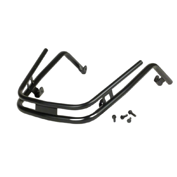 MOTO NOSTRA  Vespa Black Front Bumper Vespa PX80, PX125, PX150, PX200, T5 Classic