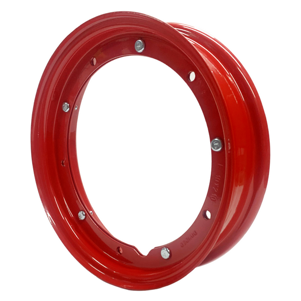 F.A. ITALIA Vespa Split Rim Red (2.10x10) PX, T5, LML, RALLY, GT, GTR, PK50-PK, V50, 50N, Special, PV, ET3