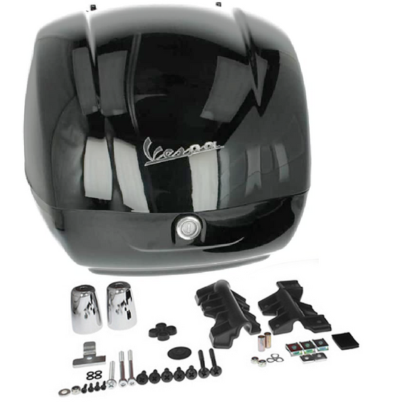 Piaggio Vespa GTS Supertech Top Case (NERO GLOSSY LUCIDO 094)